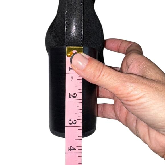 Tory Burch Casual Black Suede Ankle Boots Size 10.5 - Picture 10 of 11